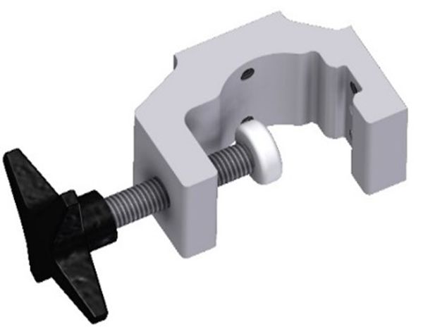Hovedbilde Multiklo med 2 x 6mm Ø skruehull, passer til rør ...